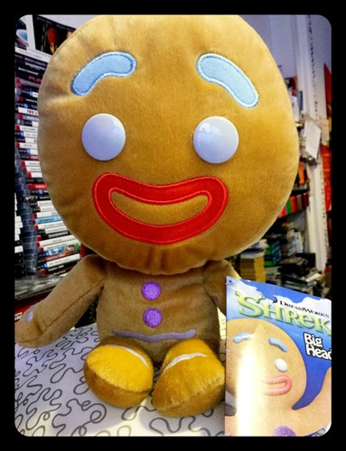 Peluche shrek pan gingembre - shrek, de