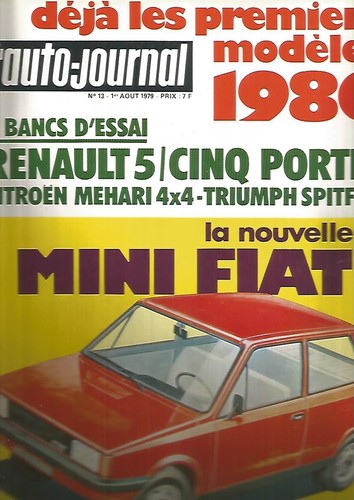 Auto journal mini - l'auto,