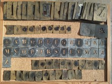 Lot de pochoirs anciens en