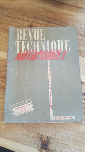 Revue technique automobile - revue,