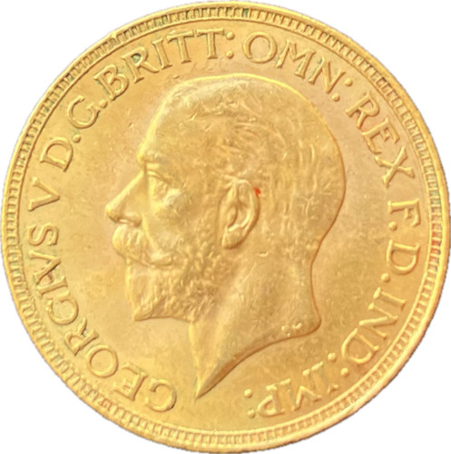 F5107 souverain d - :, d'or