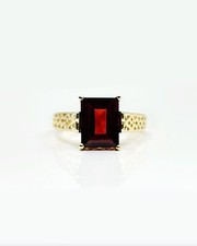 Bague or 18k 3.24 grs avec un