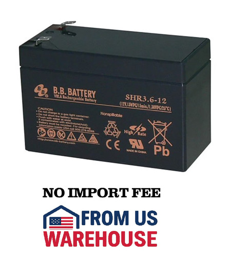Battery shr3 12 vrla - shr3.6-12,