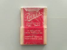 Paquet Lames de Rasoir Vintage