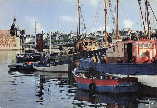 Concarneau bateaux peche - concarneau, de