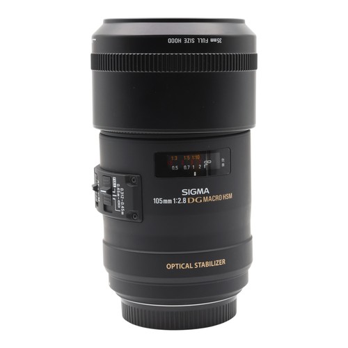 Objectif sigma 105mm - objectif,