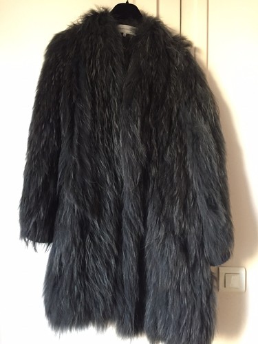 Manteau fourrure veritable - manteau,