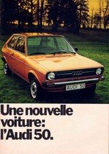Catalogue brochure Audi 50