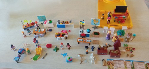 Lot playmobil école - +, city