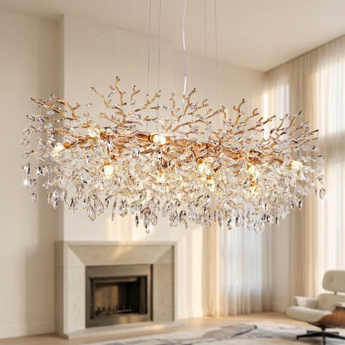 Elegant crystal chandelier - crystal,
