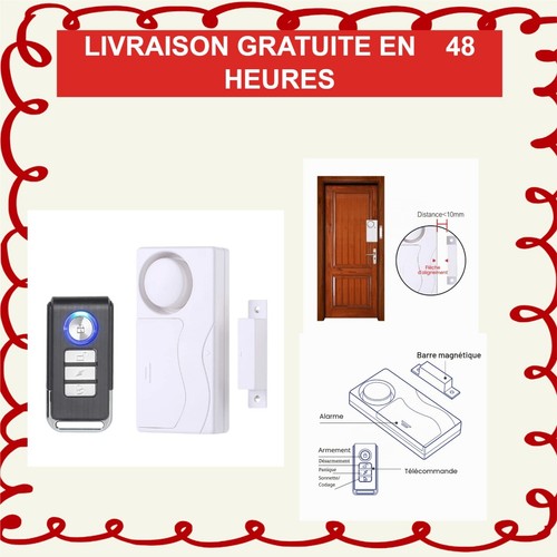 Alarme fenêtre porte - de,