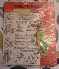 Vintage ardoise magique magic