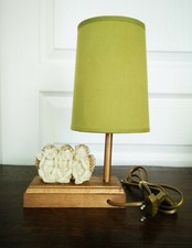 Très Jolie Lampe De Table Avec Les 3 Anges De La Sagesse / Je Ne Vois Rien... 