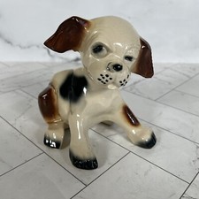 Vintage 1950s McCoy Poterie Chiot Pot de Fleur Céramique Vase Beagle Chien USA