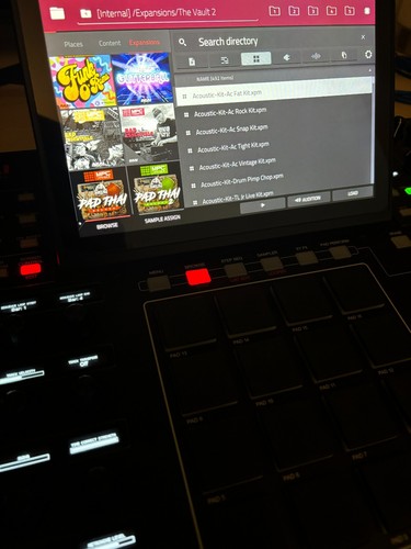 Akai mpc expansion - mpc,