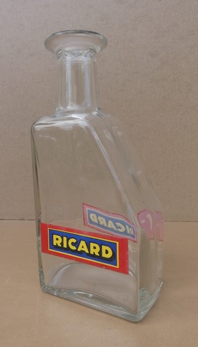 Carafe ricard logo jaune - carafe,