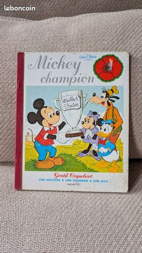 Ancien livre walt disney - ancien,