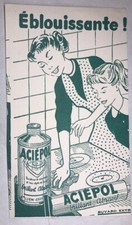 Antique Abrasive Glossy Aciepol Blotter N44