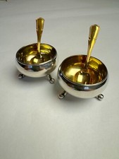 CHRISTOFLE Gold Interior Cauldron Salts.