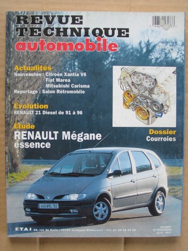 Revue technique renault - technique, megane