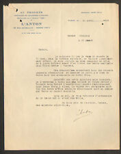 PARIS (XVI°) SHOES for CHILDREN "AU PROGRES / L'ANTON" in 1933