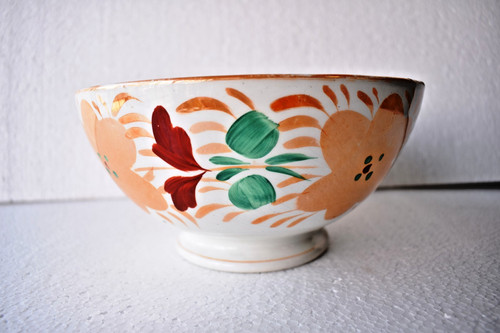 Bol fleurs vintage - vintage, en