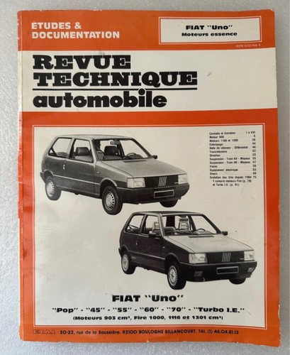Revue technique automobile - technique,