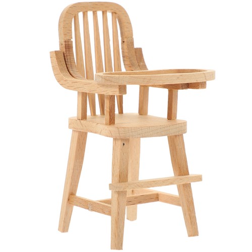 Chaise haute poupee bois - chaise,