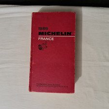 Antique Michelin Guide - 1989