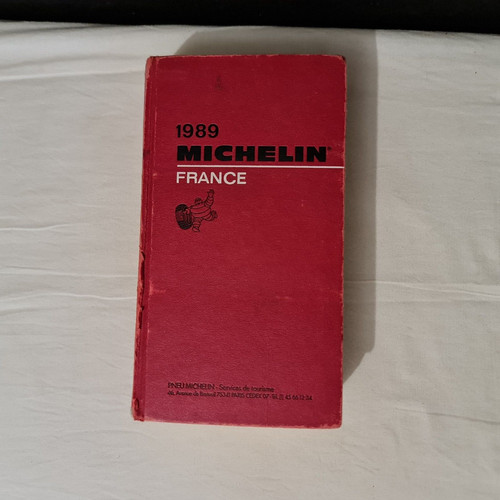 Ancien guide michelin 1989 - michelin,