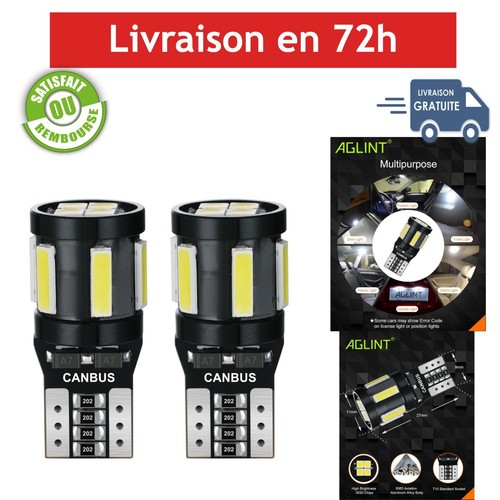 Ampoules led t10 w5w - led, canbus