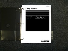 Komatsu PC210LC-10 Hydraulic Excavator Shop Service Repair Manual SN 450001-Up