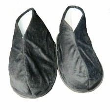 Mascotte Noir Chaussures Pour Adulte Père Noël Déguisement Ours Panda Halloween