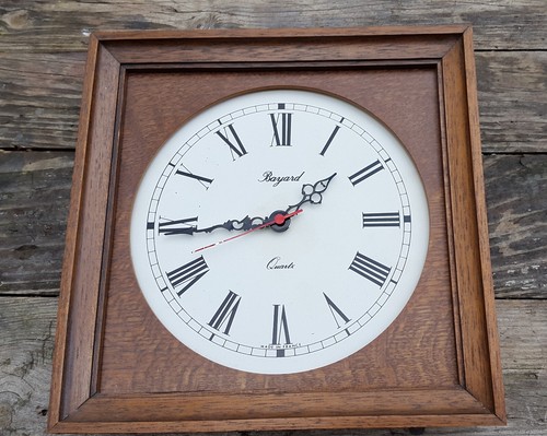 Horloge bayard chêne - horloge,