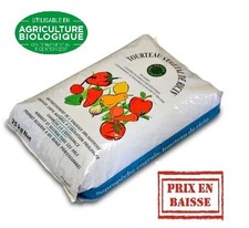 Tourteaux de ricin semoule - Palette 10 sacs x 25 kg