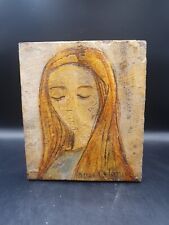 Alice Colonieu ( Carreau Ceramique Bois Sculpture Platre ) Femme Vierge ?