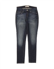 LEVI'S Womens 534 Super Low Skinny Jeans US 1 XS W26 L30 Blue Cotton IC04