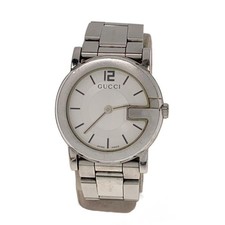 GUCCI 101L Case Size 3.3 ×2.9cm Band Size 14cm Used Watch #101110