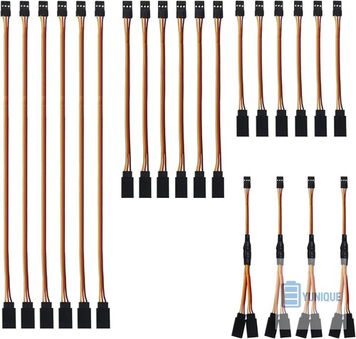 Câbles servo pin y - câbles, jr