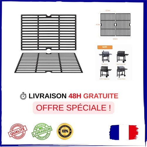 Denmay lot grilles fonte - 2,