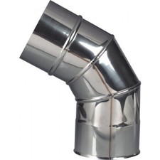 Coude inox à 60° - simple