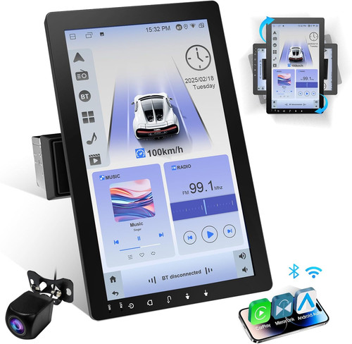 360 autoradio rotatif auto - autoradio, rotatif,