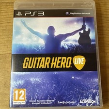Guitar Hero Live PlayStation 3 PS3 PAL FR NL Complet Testé