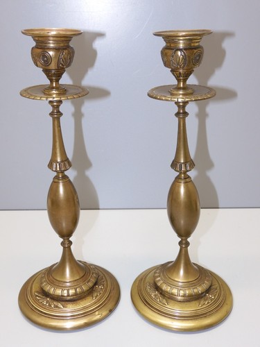 Belle paire bougeoirs - paire, de