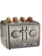Cuisinart 4-Slice Toaster, Custom Select Stainless Steel CPT-640P1