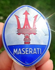Badge De Capot Maserati Ghibli