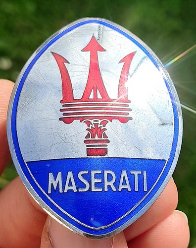 Badge capot maserati ghibli - badge, de