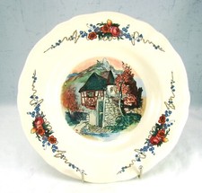 Sarreguemines France OBERNAI Soup Bowl Stone Entrance READ
