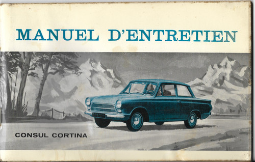 Ford cortina consul - consul, 1964