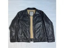 Veste cuir véritable mays - veste, &